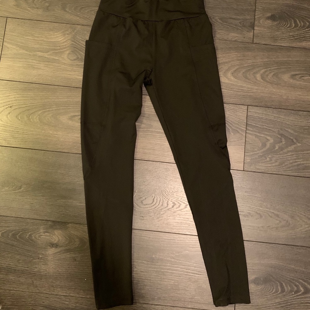 BLACK tights/ leggings with pockets